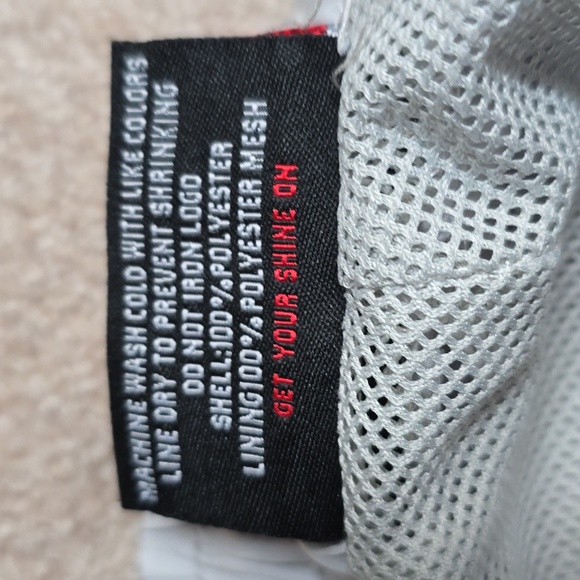 Diamond Mesh Lined Mens Shorts - Size L - Picture 6 of 8